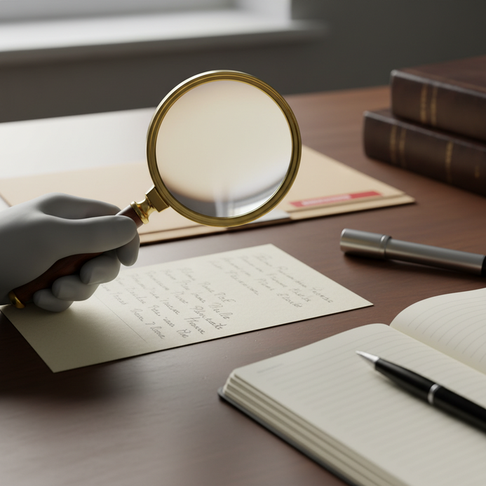 Graphology Experts: Handwriting Analysis for Legal and Forensic Contexts